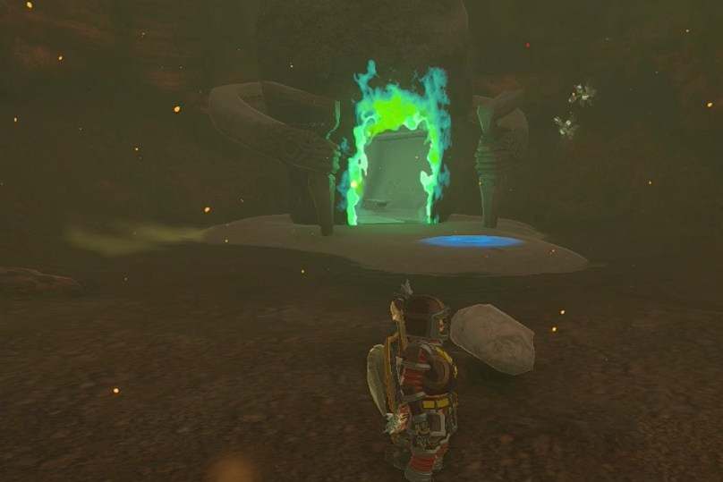 Moshapin Shrine location and Lake Intenoch Cave walkthrough in Zelda: Tears of the Kingdom